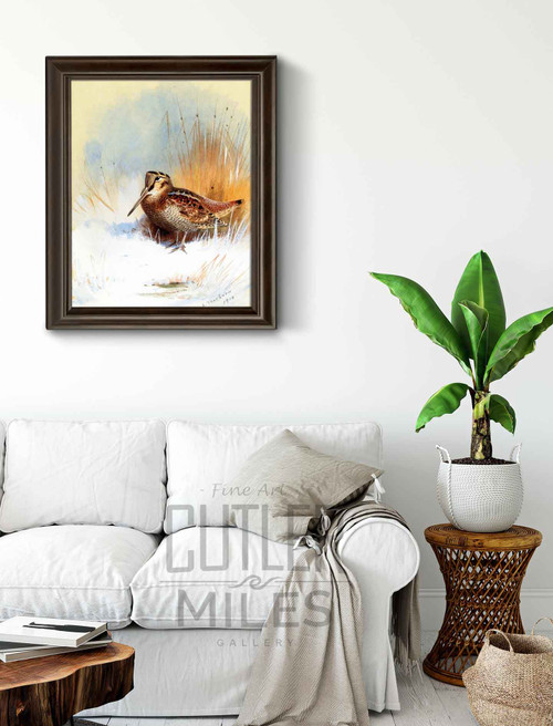 A Woodcock By Archibald Thorburn