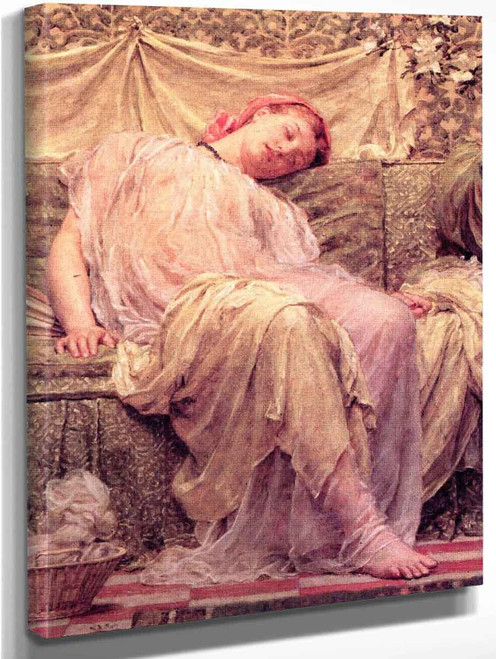 A Workbasket By Albert Joseph Moore, A.R.W.S.