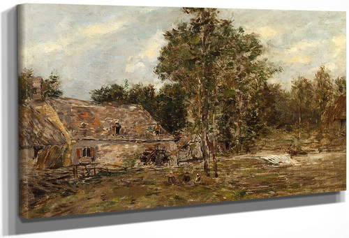 The Mill, Saint Cenery By Eugene Louis Boudin