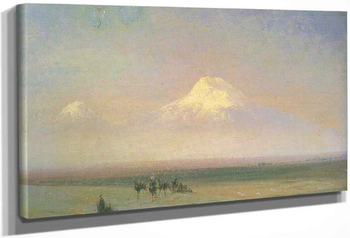 The Mountain Ararat By Ivan Constantinovich Aivazovsky By Ivan Constantinovich Aivazovsky