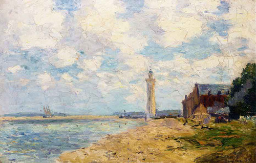 The Mouth Of The Seine, Honfleur By Albert Lebourg By Albert Lebourg