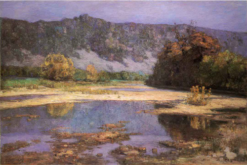 The Muscatatuck By Theodore Clement Steele The Muscatatuck By Theodore Clement Steele