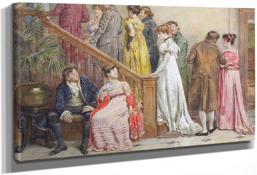 The Next Dance By George Goodwin Kilburne By George Goodwin Kilburne The Next Dance By George Goodwin Kilburne By George Goodwin Kilburne