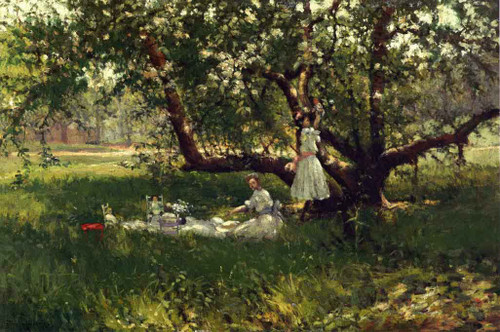 The Old Apple Tree By Julian Onderdonk By Julian Onderdonk