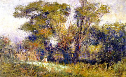 The Old Garden By Frederick Mccubbin