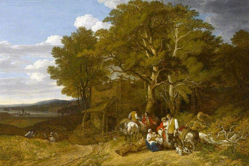 The Old Lime Kilns Near Topsham On The Exe, Devon By John White Abbott By John White Abbott