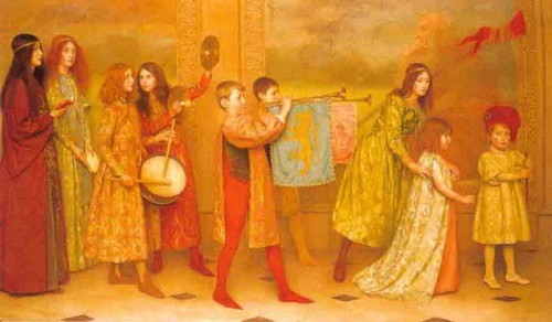 The Pageant Of Childhood By Thomas Cooper Gotch
