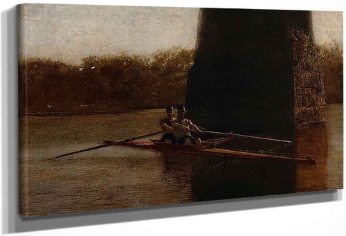 The Pair Oared Shell By Thomas Eakins By Thomas Eakins