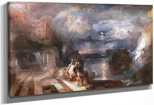 The Parting Of Hero And Leander From The Greek Of Musaeus By Joseph Mallord William Turner