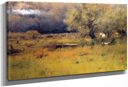 The Passing Stor By George Inness By George Inness