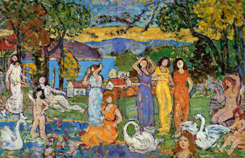 The Picnic By Maurice Prendergast