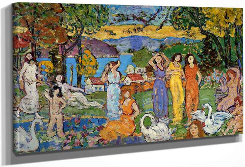 The Picnic By Maurice Prendergast
