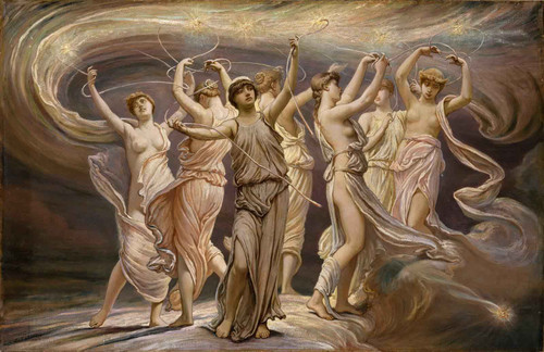 The Pleiades By Elihu Vedder