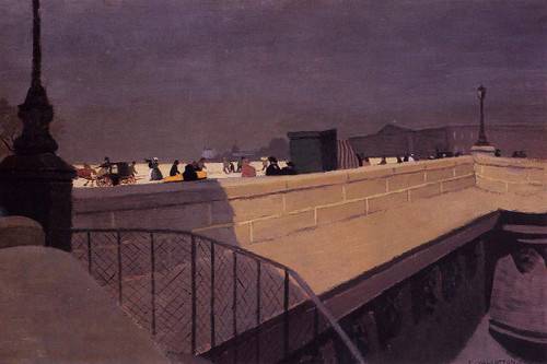 The Pont Neuf By Felix Vallotton