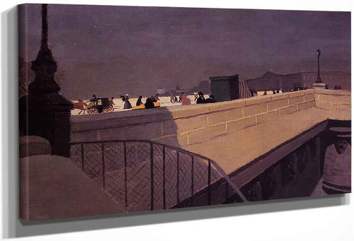The Pont Neuf By Felix Vallotton