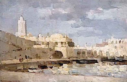 The Port Of Algiers By Albert Lebourg By Albert Lebourg