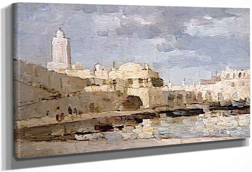 The Port Of Algiers By Albert Lebourg By Albert Lebourg