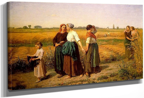 The Reapers By Jules Adolphe Breton