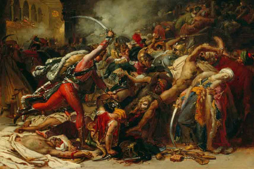 The Revolt Of Cairo By Anne Louis Girodet De Roussy Trioson