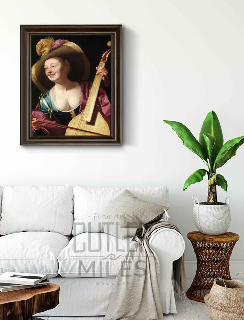 A Young Woman Playing A Viola Da Gamba By Gerard Van Honthorst By Gerard Van Honthorst A Young Woman Playing A Viola Da Gamba By Gerard Van Honthorst By Gerard Van Honthorst