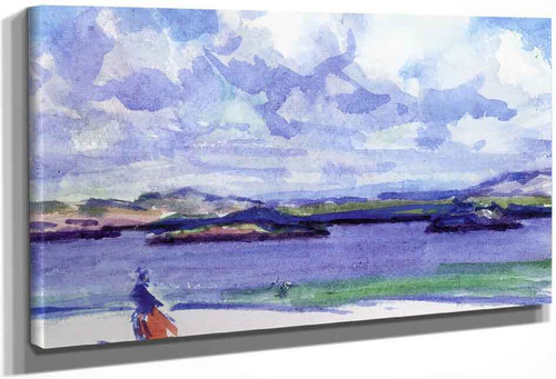 The Sands Of Iona By Francis Campbell Bolleau Cadell By Francis Campbell Bolleau Cadell