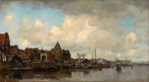 The Schreierstoren By Jacob Henricus Maris