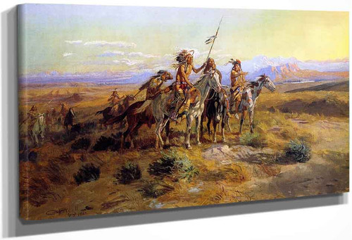 The Scouts By Charles Marion Russell