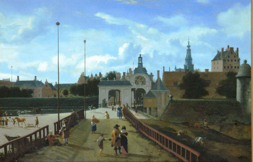 The Second St. Anthony Gate By Jan Van Der Heyden