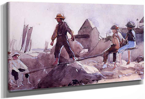 The See Saw By Winslow Homer