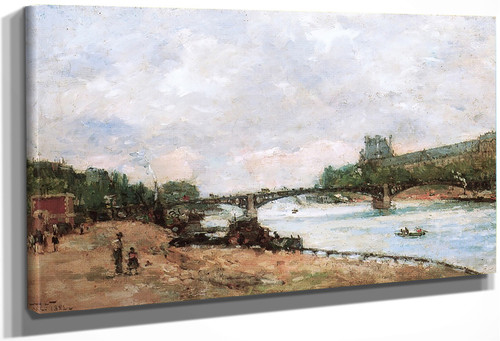 The Seine At Paris By Albert Lebourg By Albert Lebourg