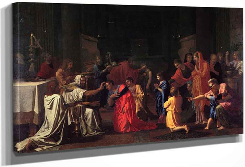 The Seven Sacraments Confirmation By Nicolas Poussin