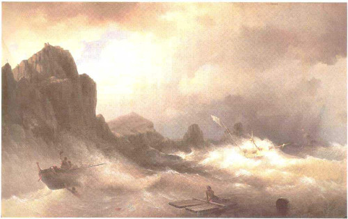 The Shipwreck By Ivan Constantinovich Aivazovsky By Ivan Constantinovich Aivazovsky
