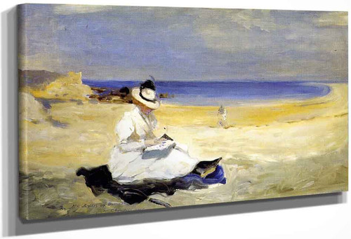 The Shore At Dornoch By Charles Conder By Charles Conder