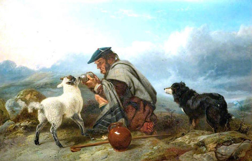 The Sick Lamb By Richard Ansdell