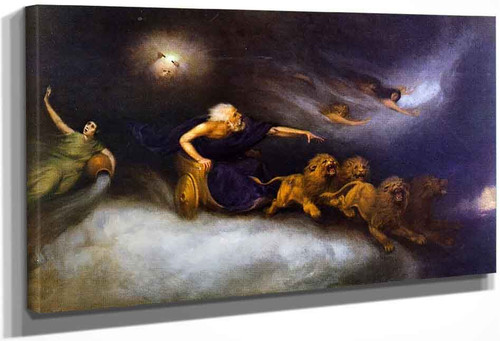 The Spirit Of The Storm By William Holbrook Beard By William Holbrook Beard