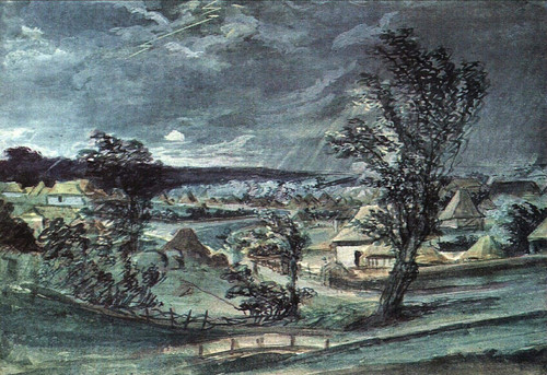 The Storm Over The Grove By Vasily Tropinin