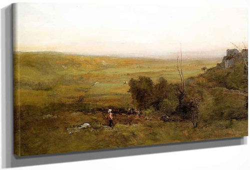 The Valley By George Inness By George Inness