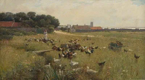 The Village Common By Alfred East
