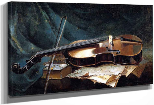 The Violin By Edwin Deakin By Edwin Deakin