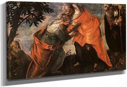 The Visitation By Jacopo Tintoretto
