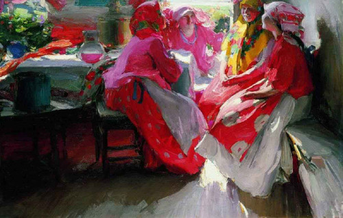 The Visit By Abram Efimovich Arkhipov