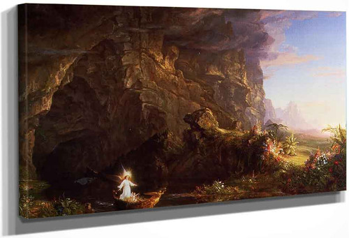 The Voyage Of Life Childhood1 By Thomas Cole By Thomas Cole