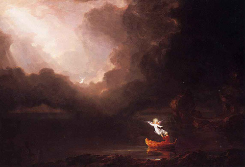 The Voyage Of Life Old Age1 By Thomas Cole By Thomas Cole