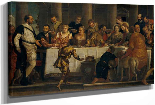 The Wedding At Cana1 By Paolo Veronese