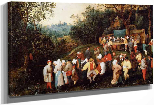 The Wedding Feast By Jan Brueghel The Elder