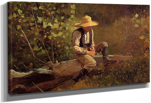 The Whittling Boy By Winslow Homer