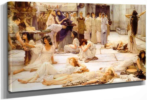 The Women Of Amphissa By Sir Lawrence Alma Tadema