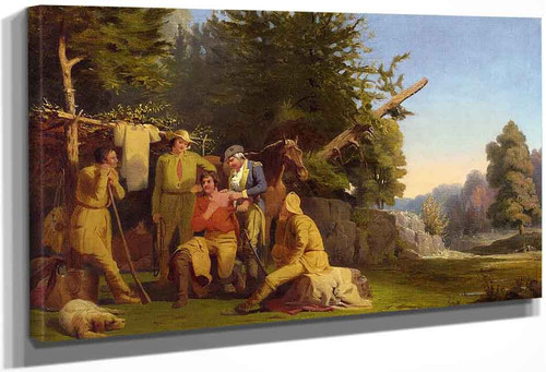 The Wounded Scout By William Tylee Ranney