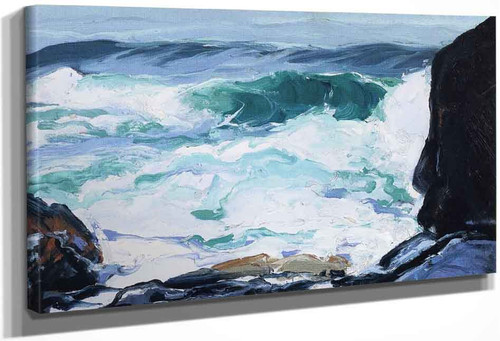 Tide Ledge By George Wesley Bellows By George Wesley Bellows