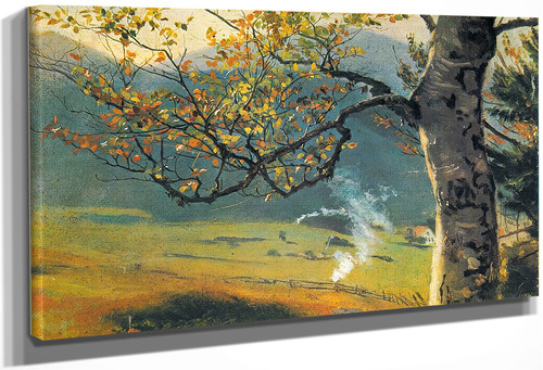 Tree In Autumn Near Wiesental By Hans Thoma Tree In Autumn Near Wiesental By Hans Thoma